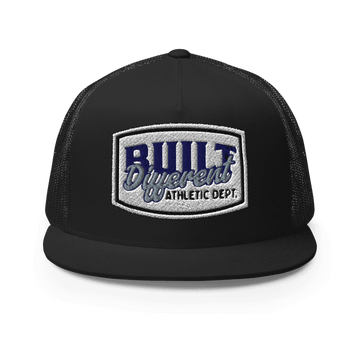 HB "Built Different Block" Trucker Hat - Harris Brand Merch