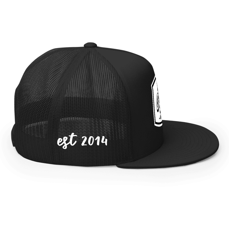 HB "Built Different Script" Trucker Hat - Harris Brand Merch