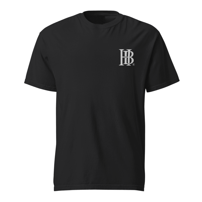 HB Heavyweight T-shirt "Built Different" - Harris Brand Merch